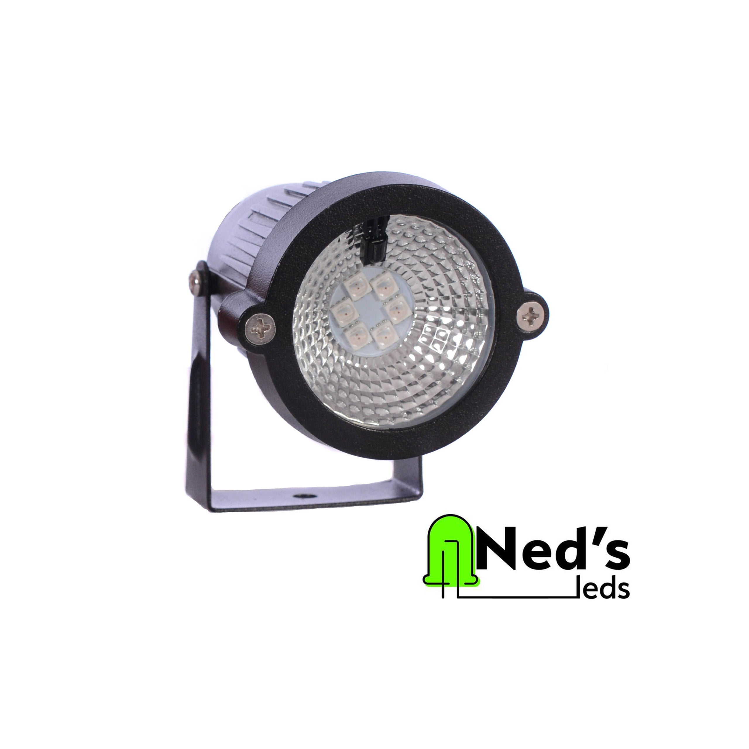 Waterproof 12 Volt LED Flood Light Ned s Leds LED Pin Spotlights Haunted House Lighting and Accessories